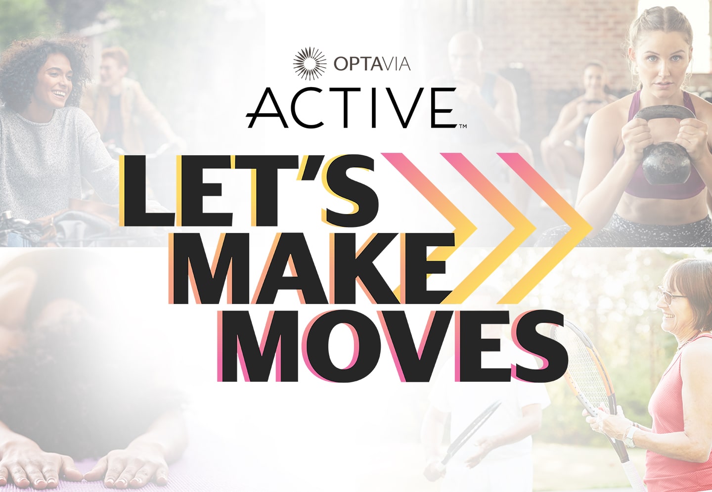 Optavia Active logo. Let's Make Moves.
