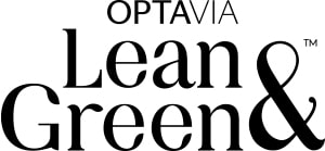 Optavia Lean and Green vertical logo.
